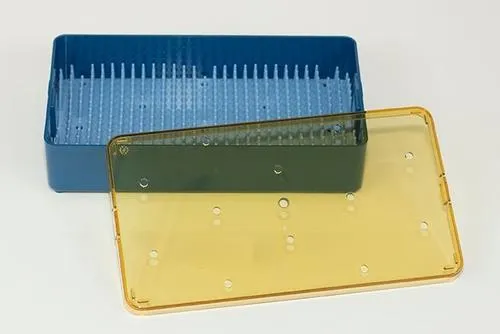 PST Instrument Microsurgery Tray - Deep Base, Lid and Mat 10.2 x 19.1 x 3.8 cm