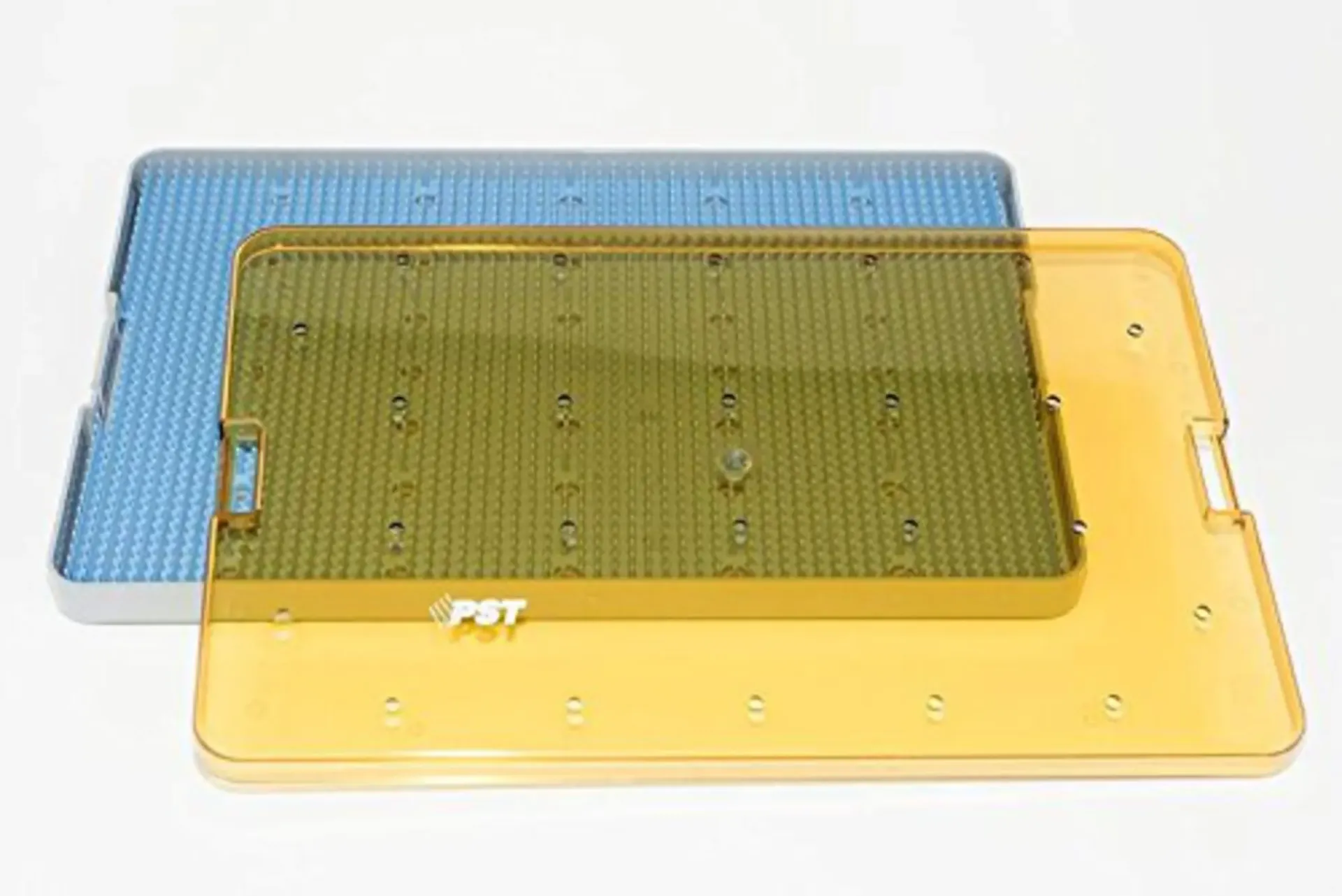 PST Instrument Microsurgery Tray - Base, Lid and Mat 25.4 x 38.0 x 1.9 cm