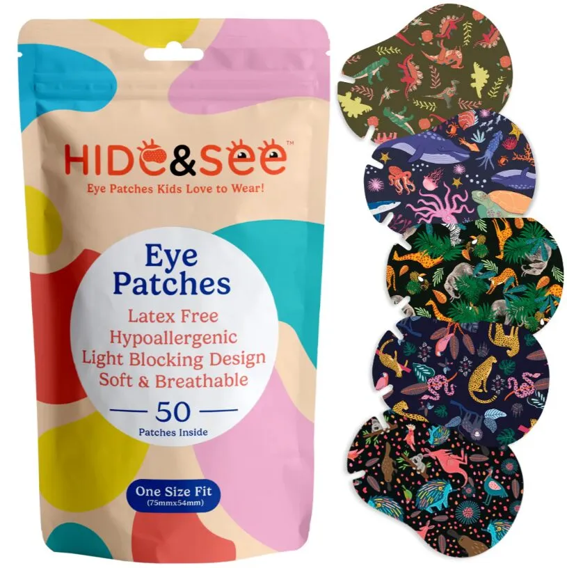 Hide & See Patches - Wild (Pack of 50)