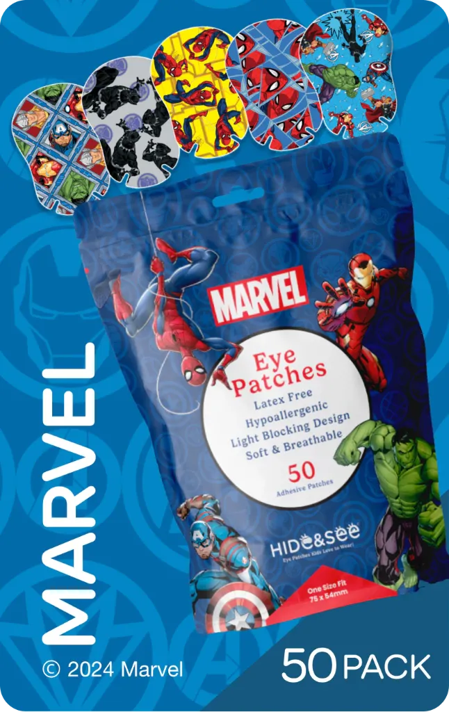 Hide & See Patches - Marvel (Pack of 50)