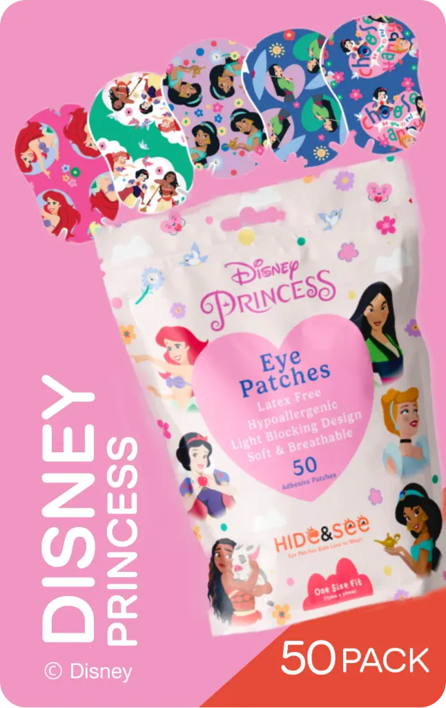 Hide & See Patches - Disney Princess (Pack of 50)