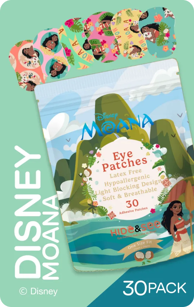 [SFK-MOANA] Hide & See Patches - Moana (Pack of 30)