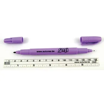 SMI Skin Marker - Double Ended with Ruler Sterile (Box of 36)