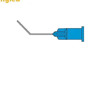 [SUR-125009] Surgistar Viscoelastic (Angled) Cannula (Box of 10) (23G)