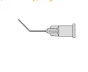 Surgistar Cortical Cleaving Hydrodissector (Round Tip) Cannula, angled (Box of 10)