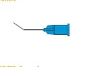 Surgistar Nucleus Hydrodissector (Flat Tip) Cannula, angled at 8mm (Box of 10)