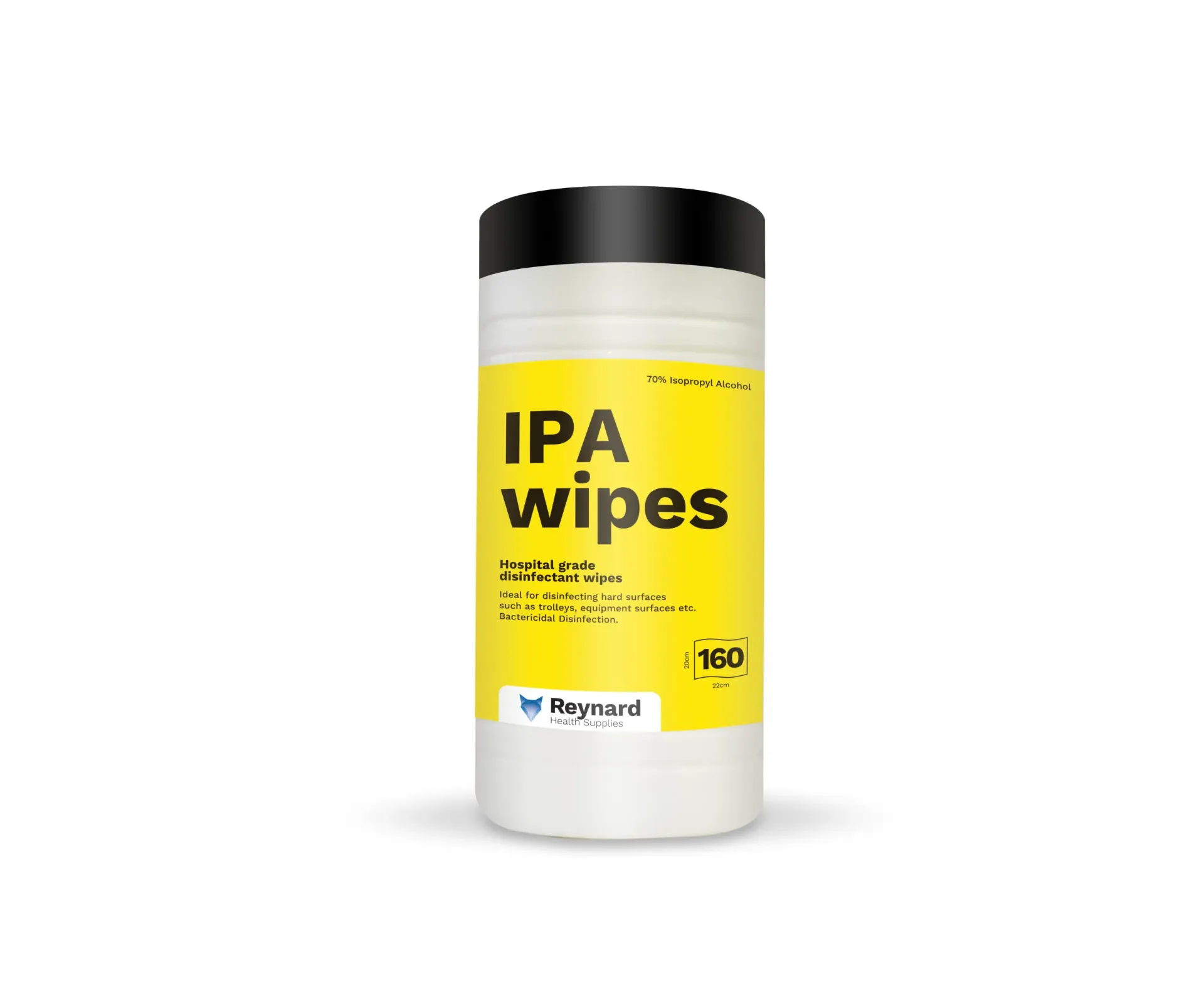 Reynard IPA Surface Disinfection Wipes - Large Size