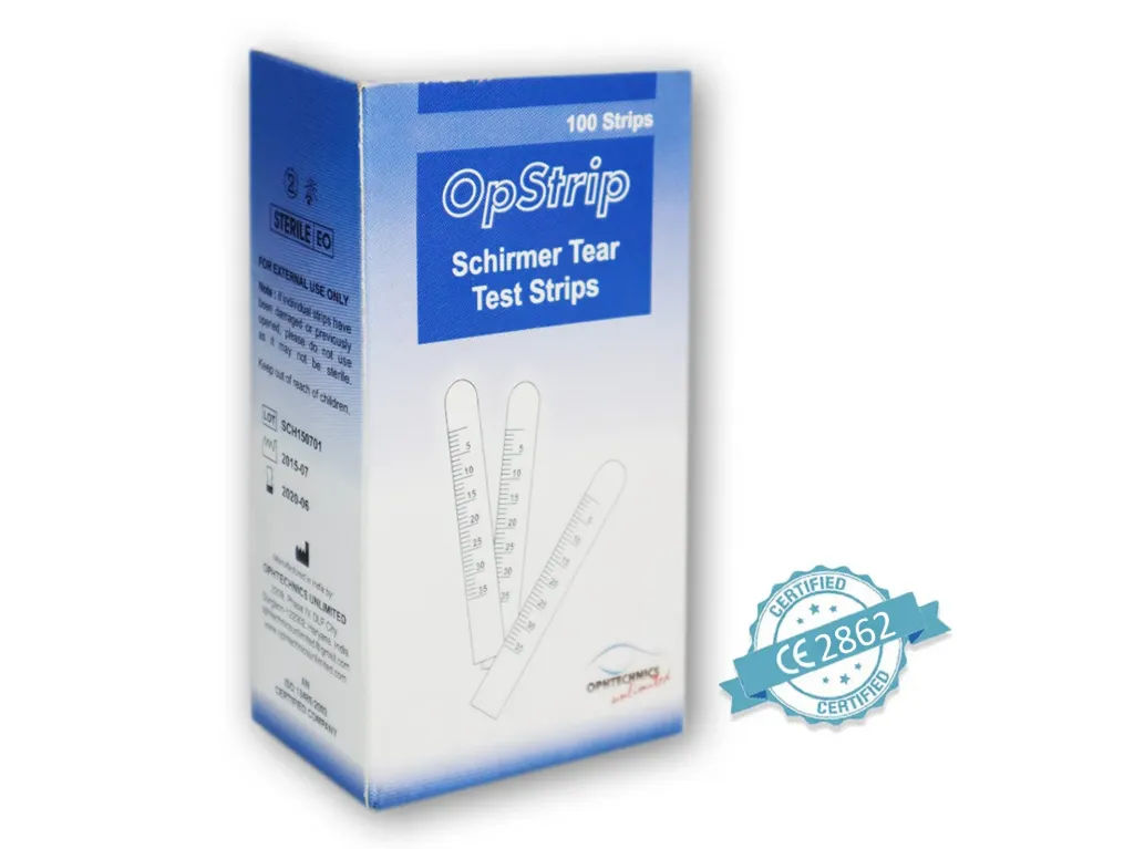 Ophtechnics OpStrip Schirmer Tear Test Strips (Box of 100)