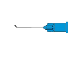 Surgistar Anterior Chamber Rycroft Cannula Angled 4mm (Box of 10)