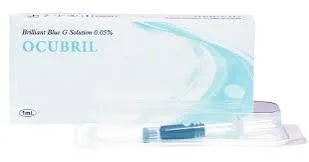 Ophtechnics OcuBril Brilliant Blue G 0.05% w/v - 1ml PFS