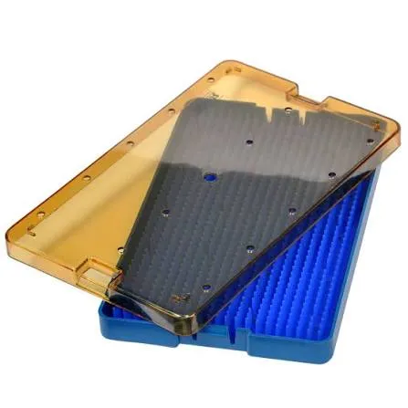 Ophtechnics Sterixx Plastic Sterilisation Tray - 15.2 x 25.4 x 1.9cm