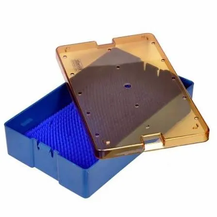 Ophtechnics Sterixx Plastic Sterilisation Deep Tray - 15.2 x 25.4 x 5.7cm